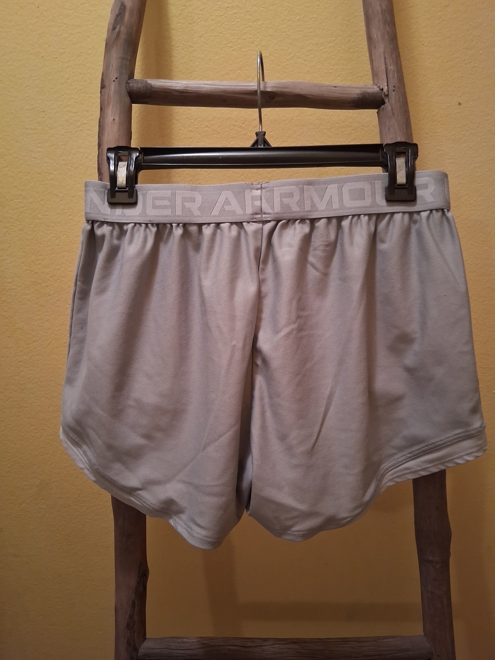Under Armour Women's Light Gray Performance Shorts
